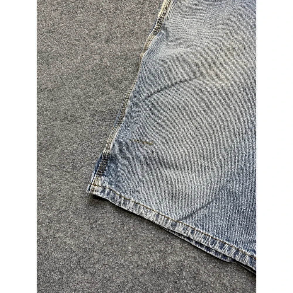 Faded Glory Y2K Jean Shorts Size‎ 34 Distressed Denim